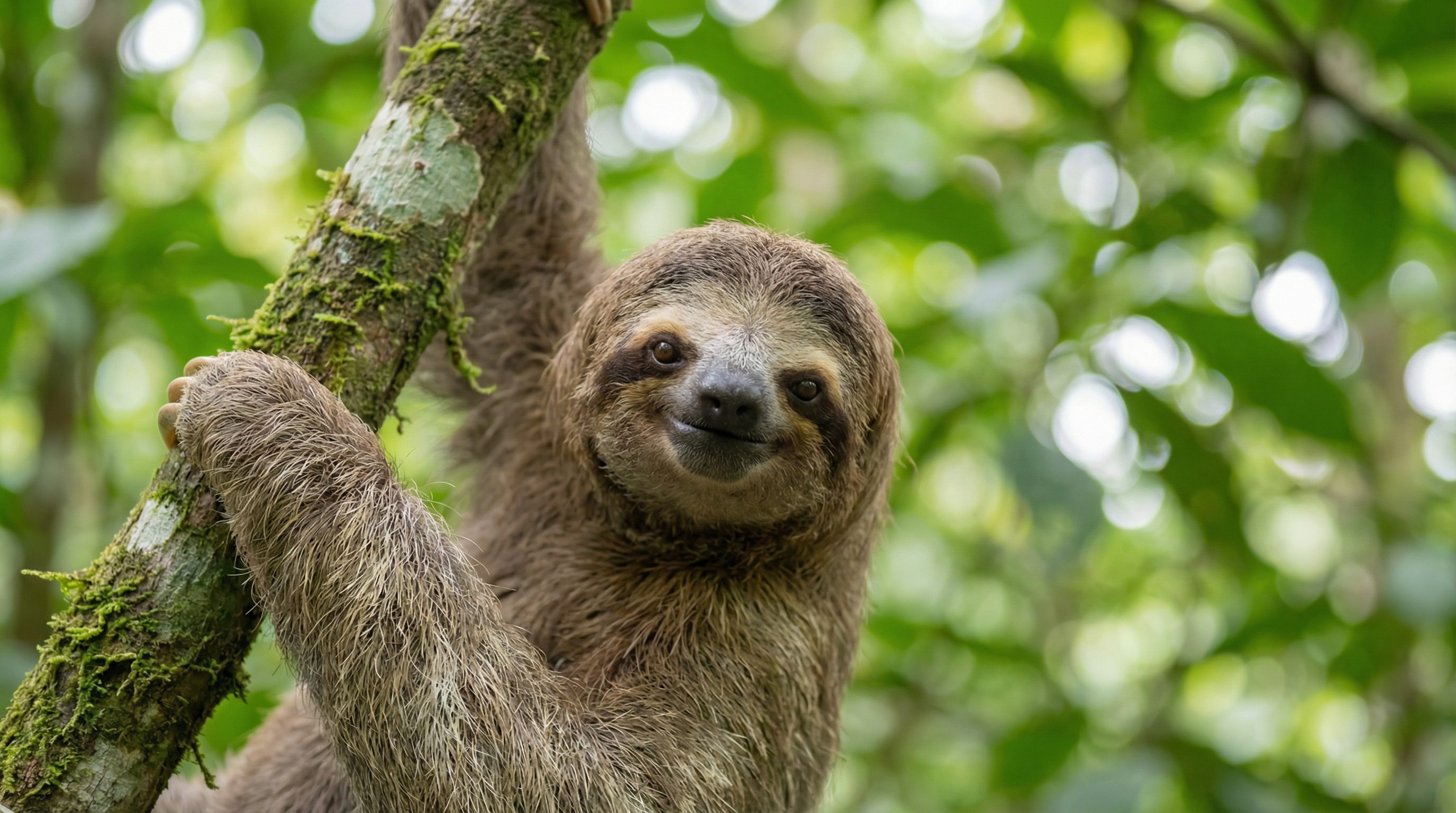 抖音揭秘视频：树懒慢生活视频分享